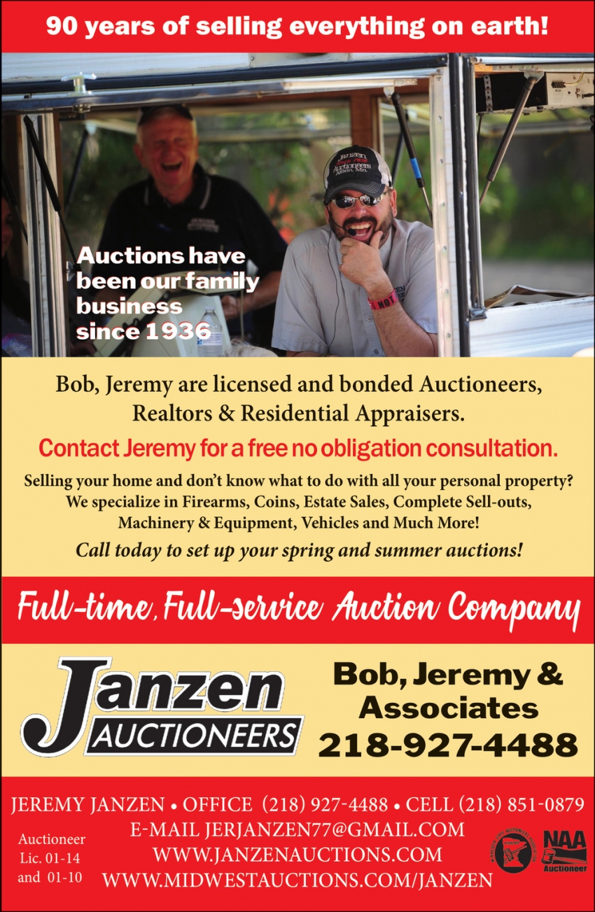 Janzen Auctioneers