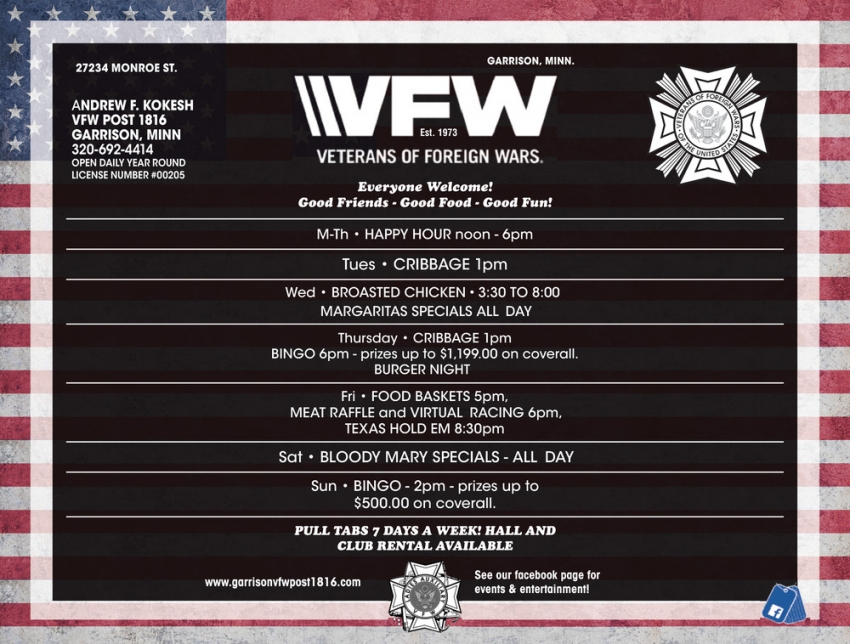 Garrison VFW Post 1816