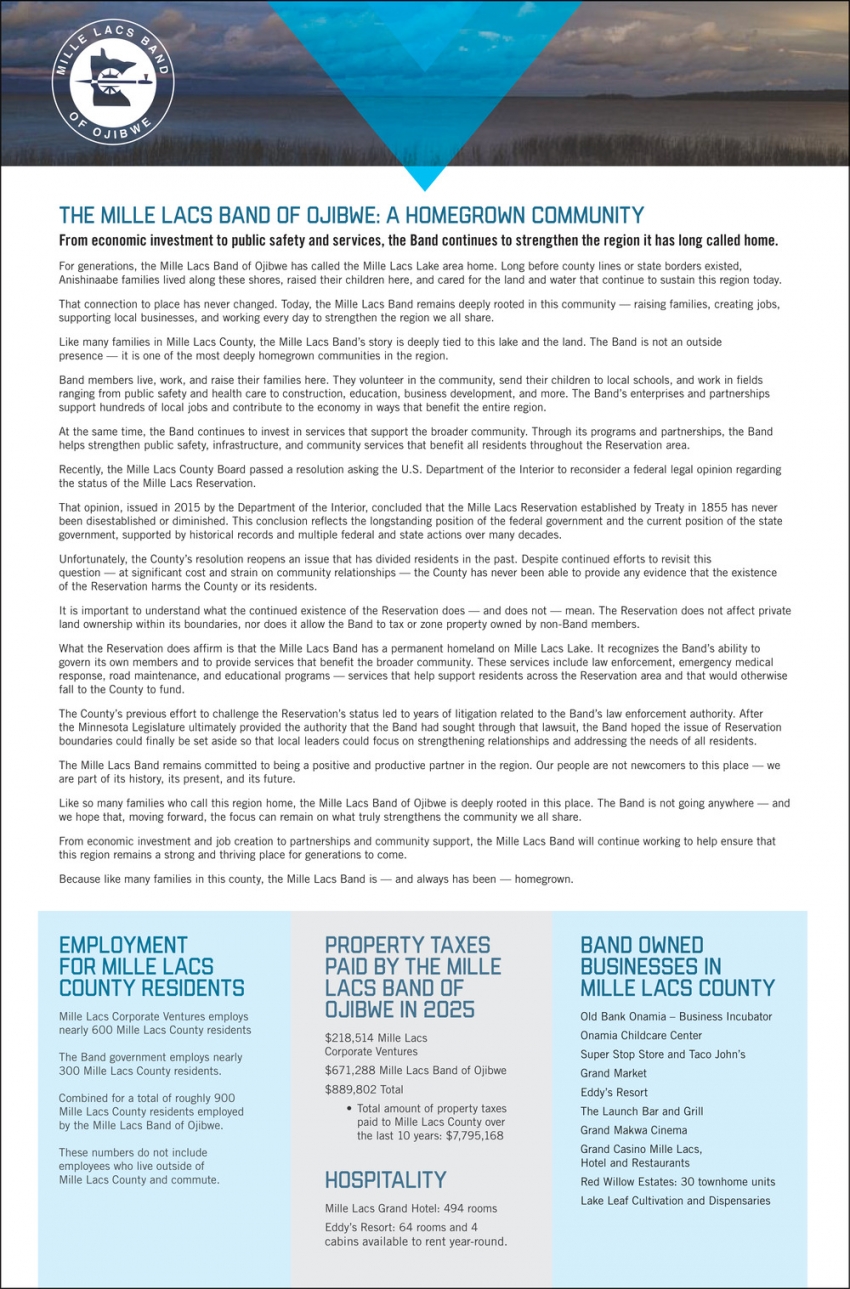 Mille Lacs Band of Ojibwe