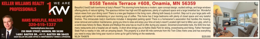 Keller Williams Realty Professionals - Hans Woelfle