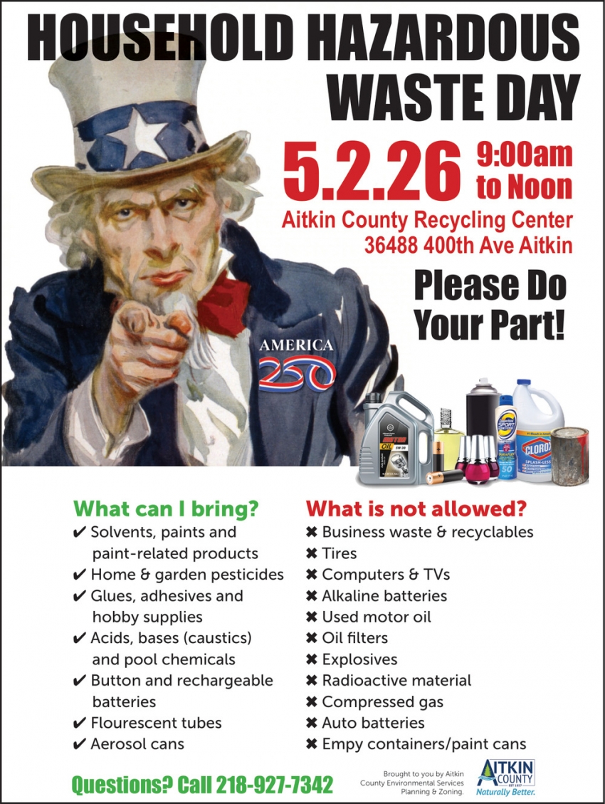 Aitkin County Environmental Services Department - Aitkin County Yard Waste Composting Site