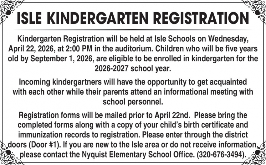 Isle School District #473