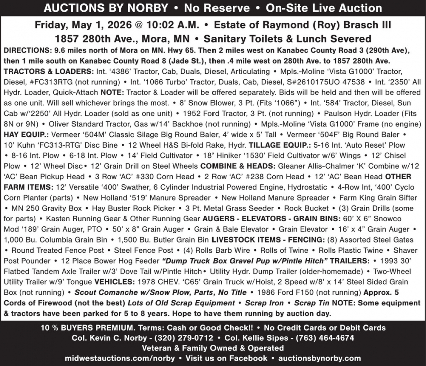 Auctions by Robyn & Norby