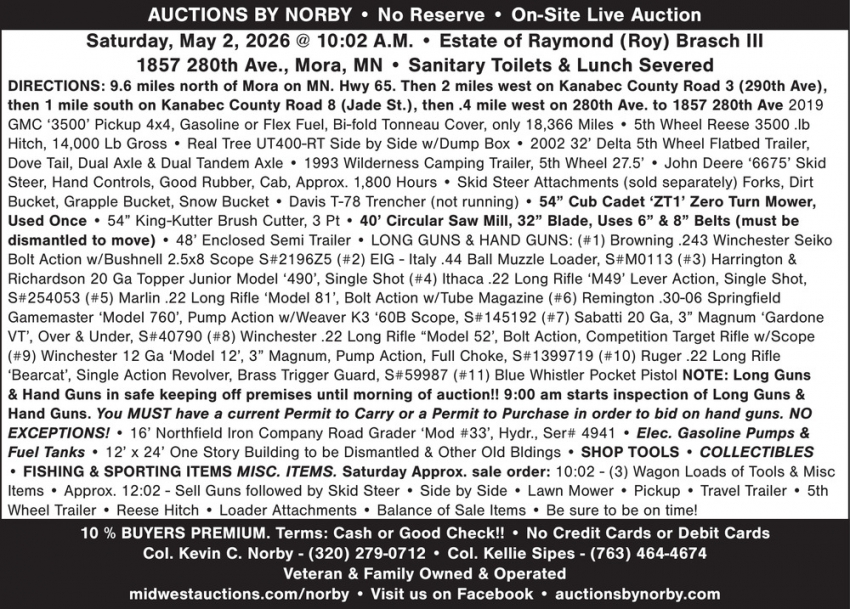 Auctions by Robyn & Norby