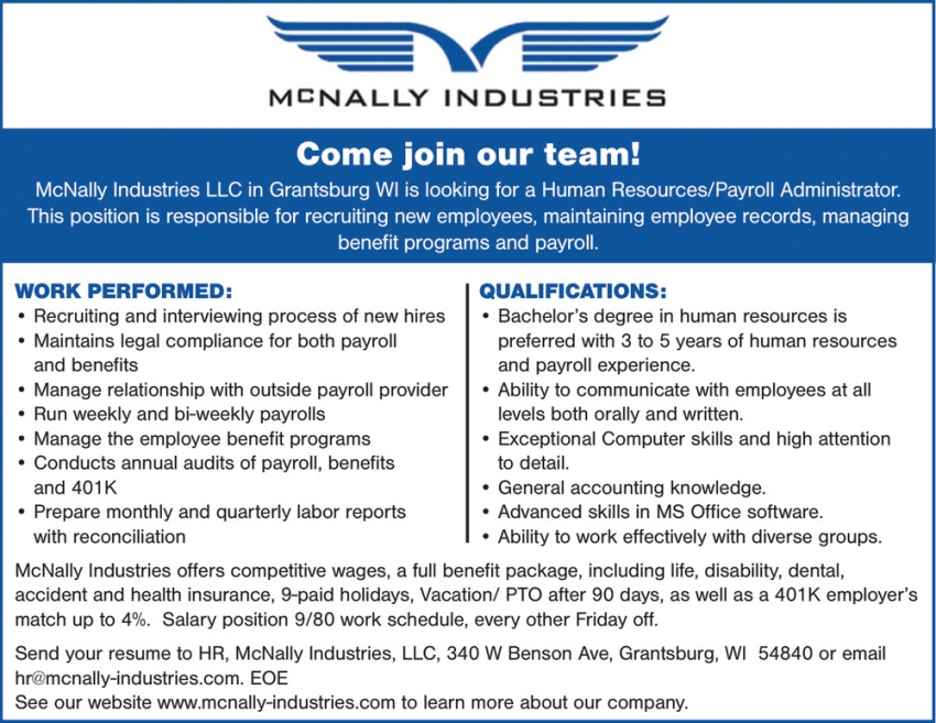 Mcnally Industries