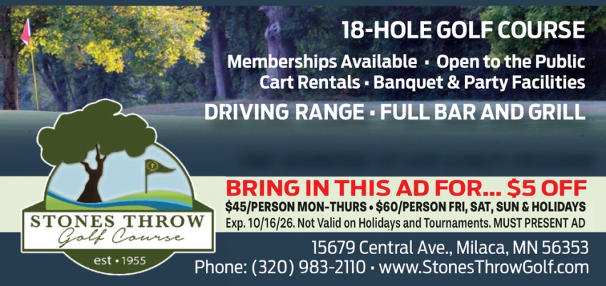 Stones Throw Golf Course