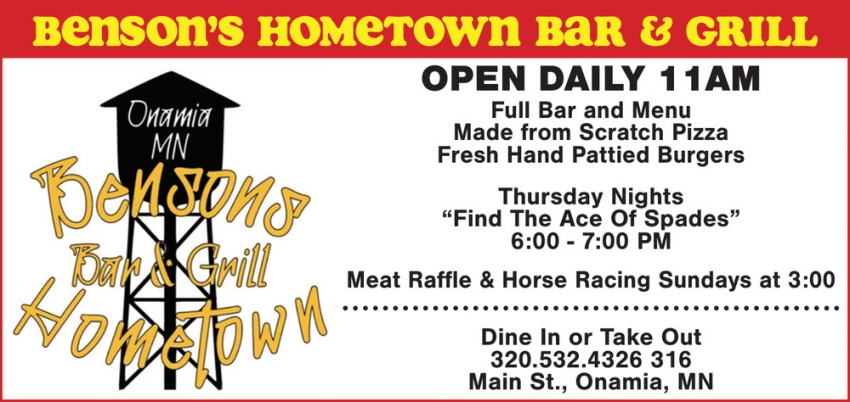 Benson's Hometown Bar & Grill