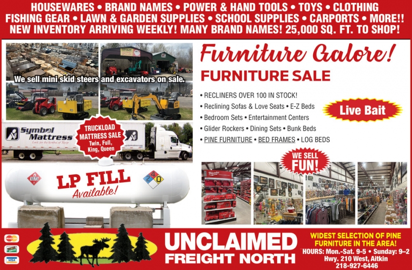 Unclaimed Freight North
