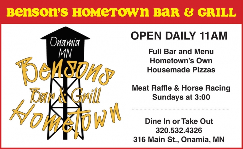 Benson's Hometown Bar & Grill