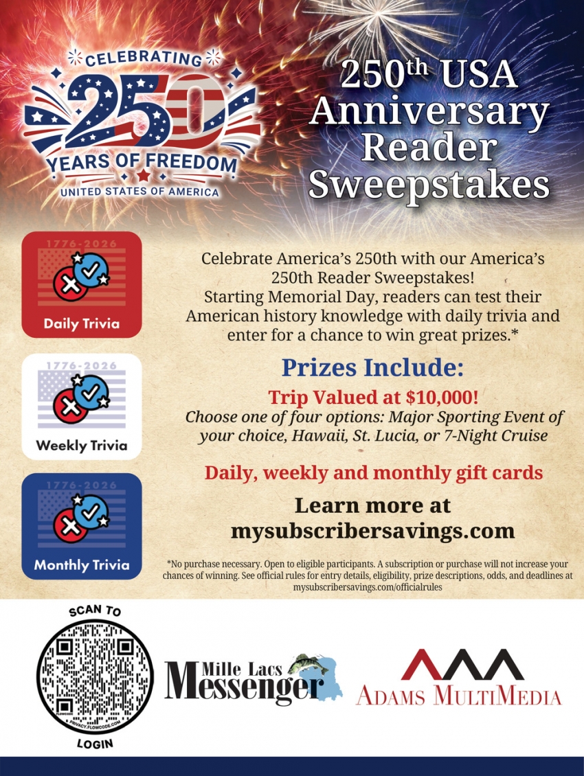 Mille Lacs Messenger & Aitkin Independent Age.