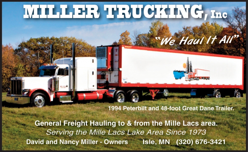 Miller Trucking Inc.