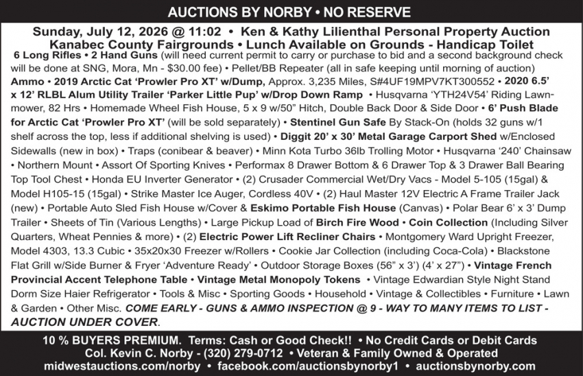 Auctions by Robyn & Norby