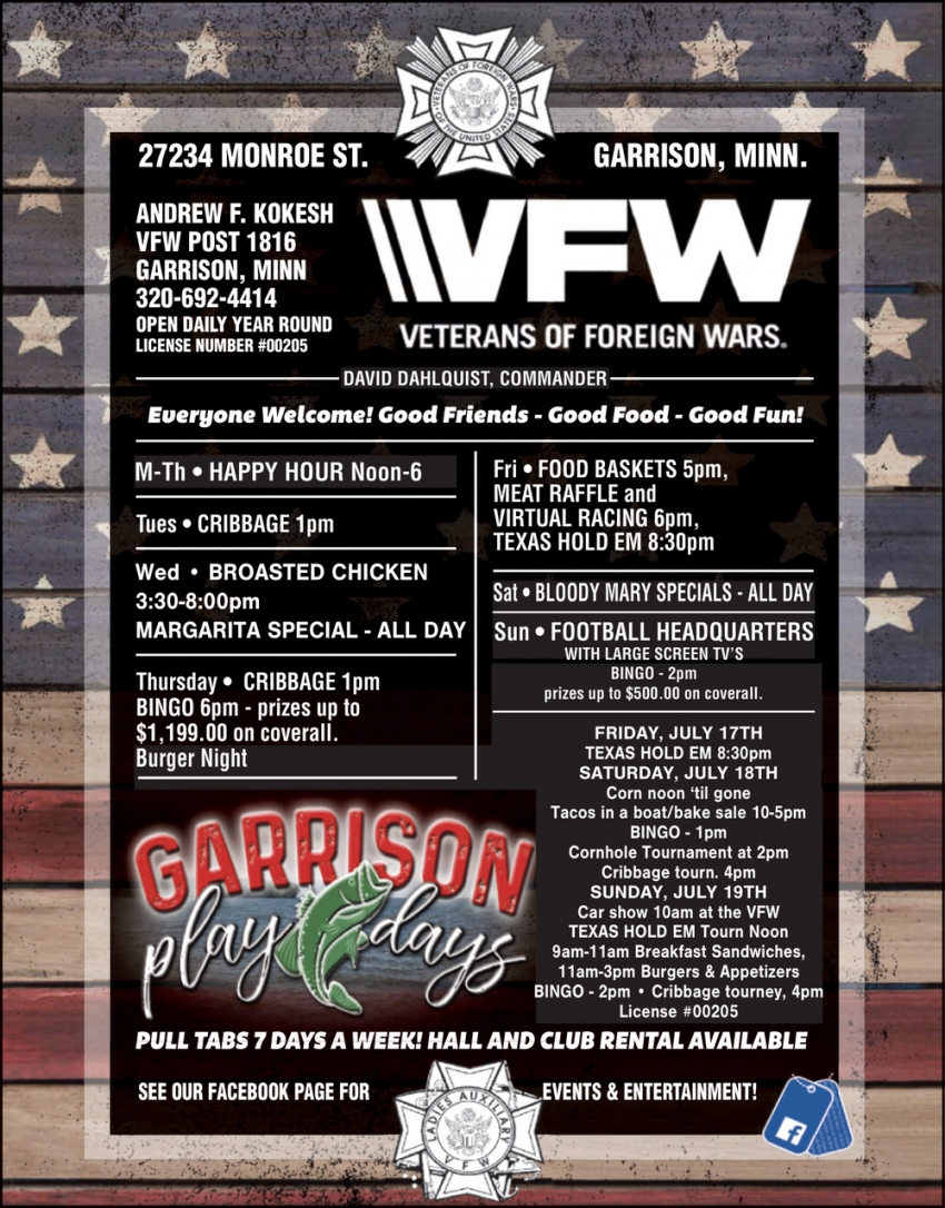 Garrison VFW Post 1816