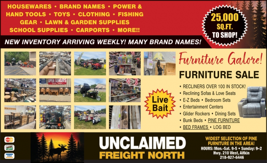 Unclaimed Freight North
