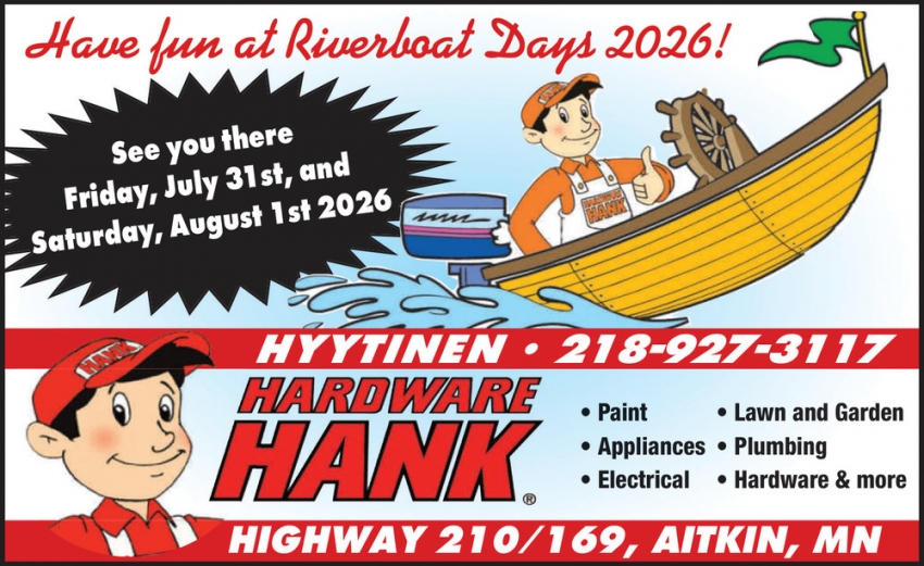 Hyytinen Hardware Hank & Paint Store