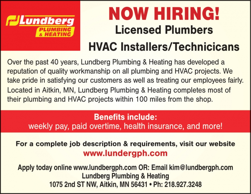 Lundberg Plumbing & Heating