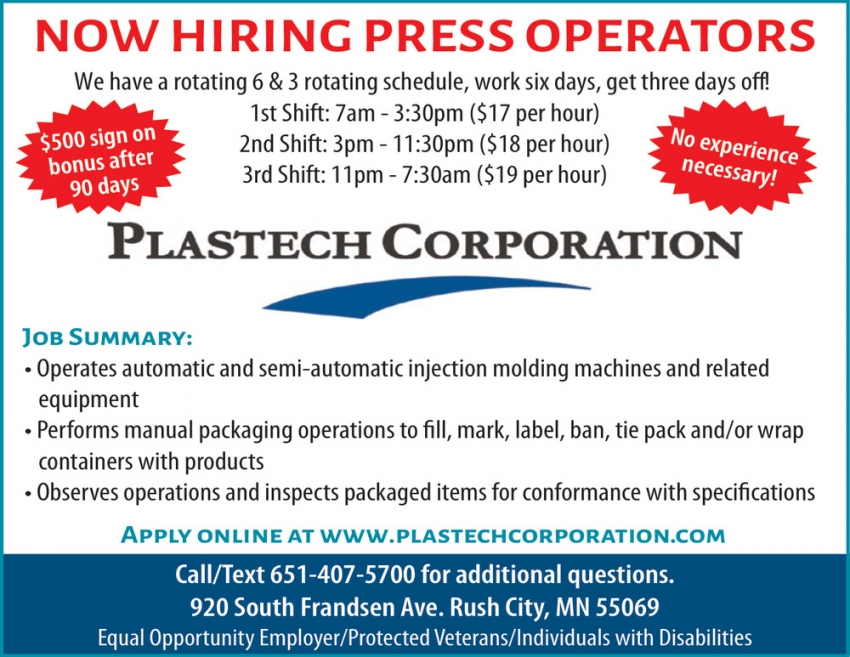 Plastech Corporation
