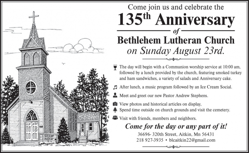 Bethlehem Lutheran Church - Aitkin
