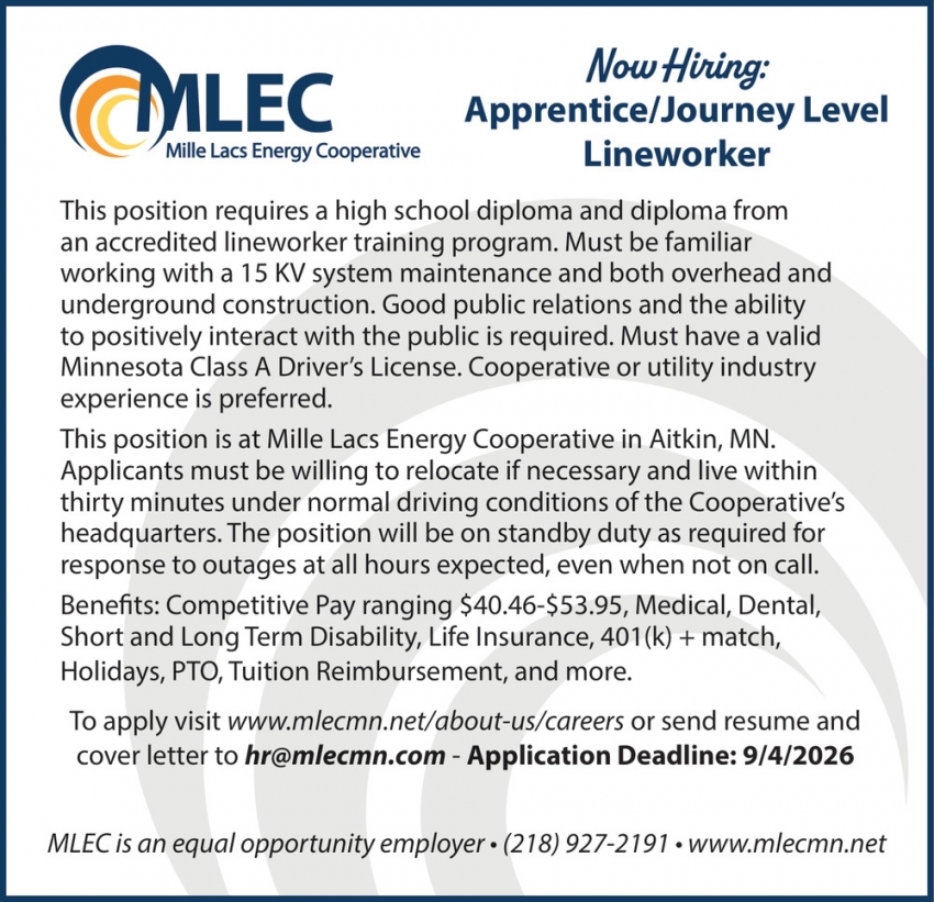 MLEC - Mille Lacs Energy Cooperative