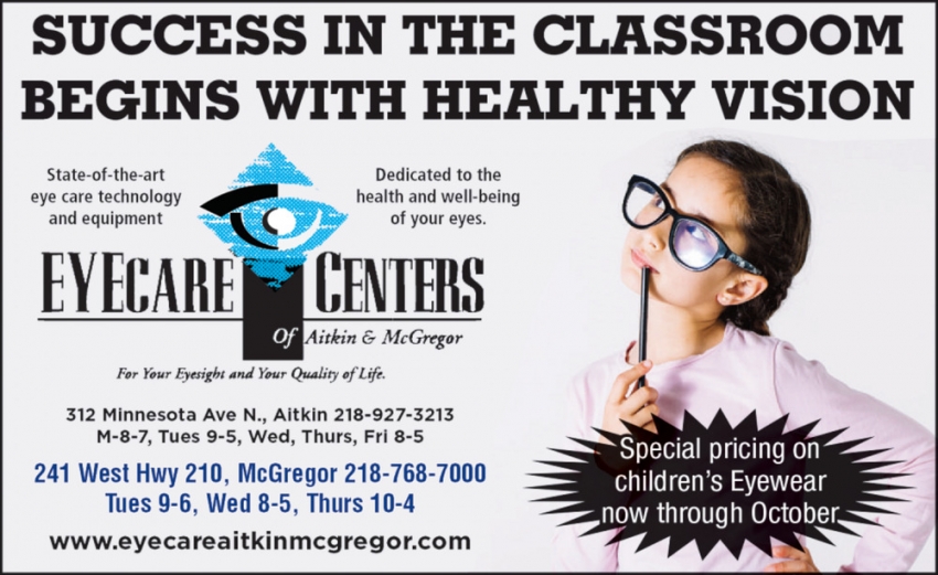 Eyecare Centers of Aitkin & MacGregor
