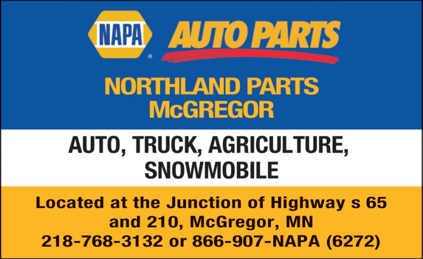 Northland Parts McGregor
