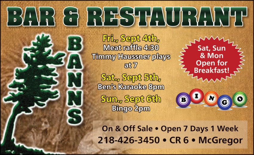 Bann's Bar & Restaurant