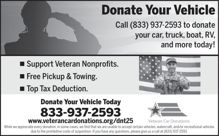 Veteran Car Donations