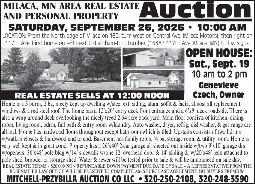 Mitchell-Przybilla Auction Co LLC
