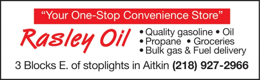 Mcgregor Oil & Rasley Oil
