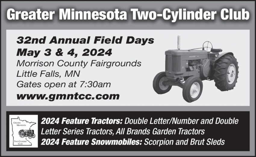 Greater Minnesota Two-Cylinder Club