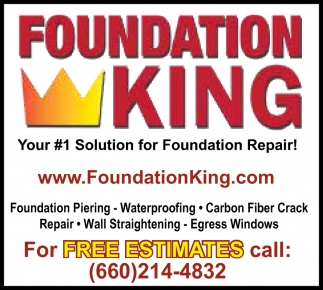 Your #1 Solution for Foundation Repair!