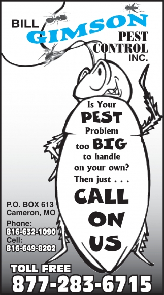 Bill Gimson Pest Control Inc