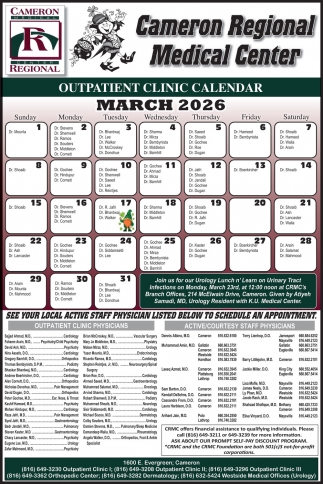 Cameron Regional Medical Center