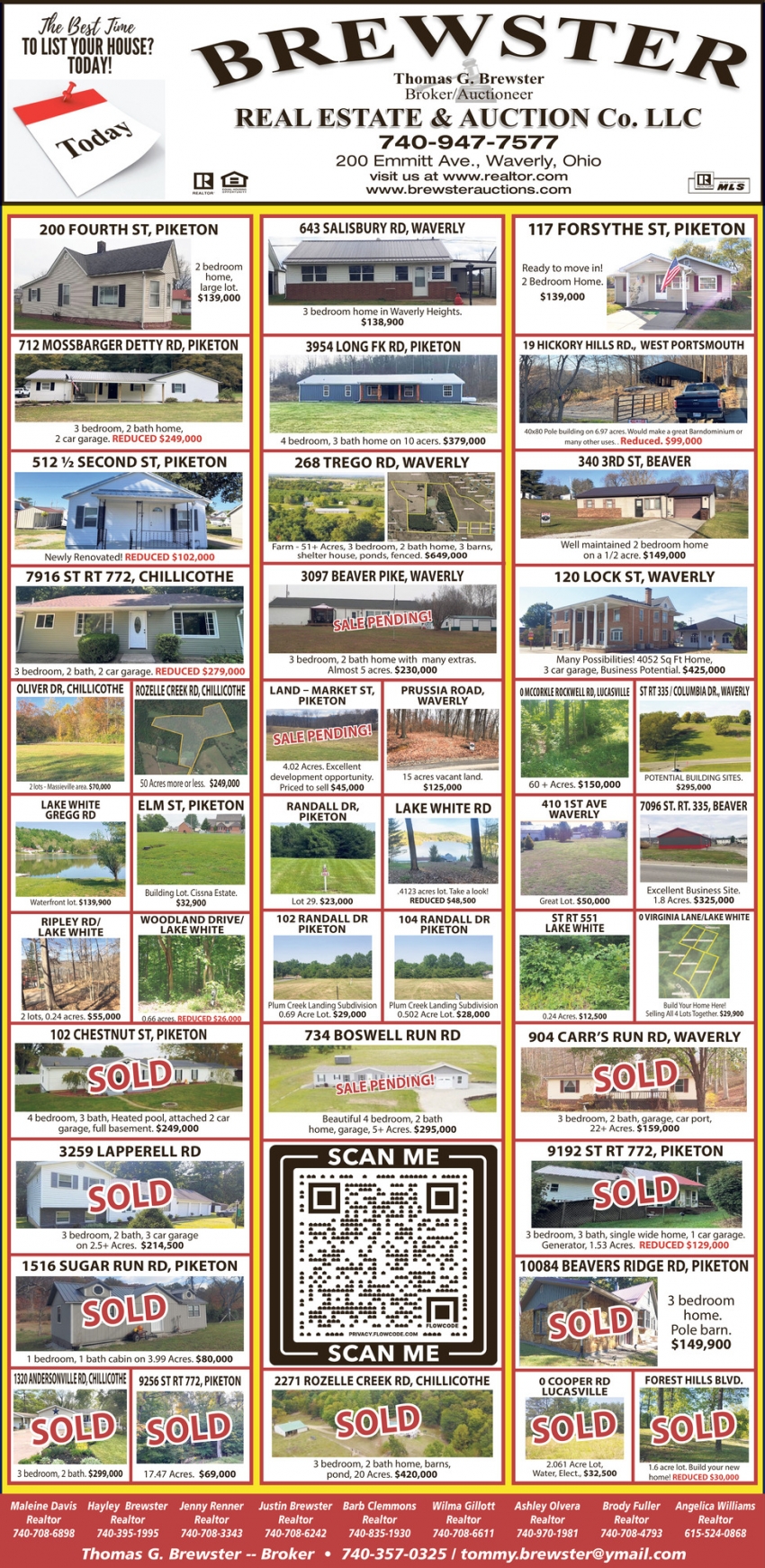 The Best Time to List Your House? Today!, Brewster Real Estate