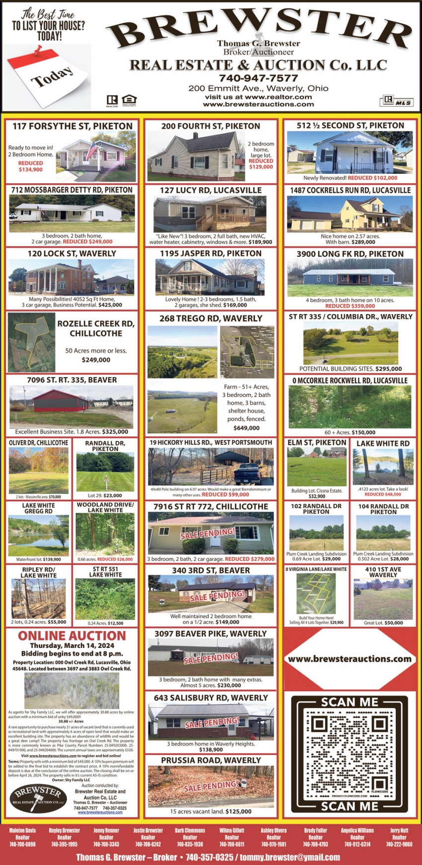 The Best Time to List Your House? Today!, Brewster Real Estate