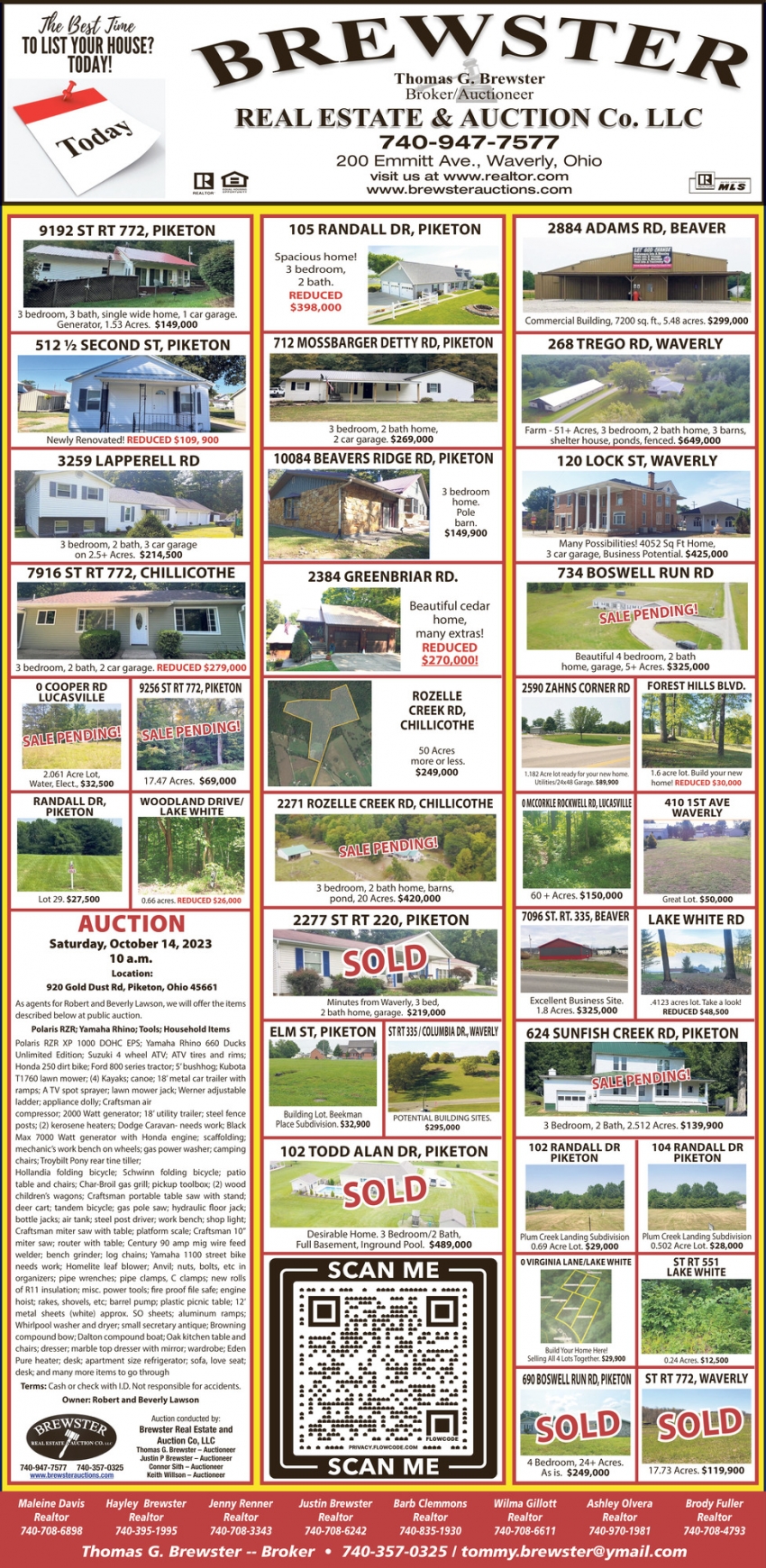 The Best Time To List Your House? Today!, Brewster Real Estate