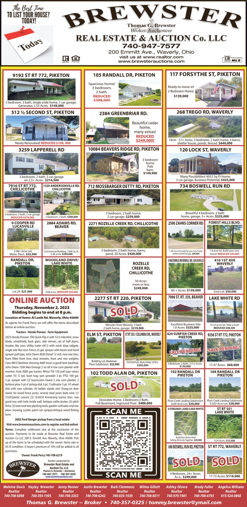 The Best Time To List Your House? Today!, Brewster Real Estate