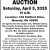 Online Auction!