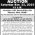 Auction - Saturday November 22, 2025