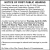 Notice of First Public Hearing