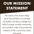 Our Mission Statement