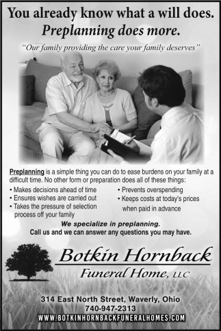 Botkin Hornback Funeral Home, LLC