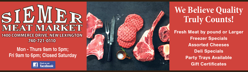 We Believe Quality Truly Counts!, Siemer Meat Market, New Lexington, OH