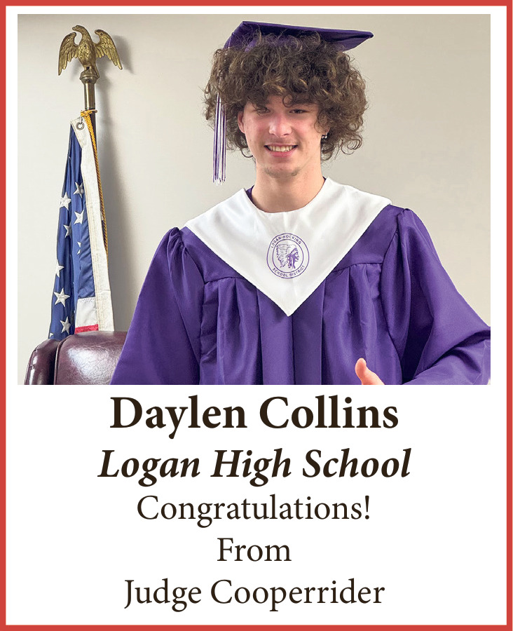 Daylen Collins Congratulations, Judge Cooperrider and Staff, New Lexington, OH