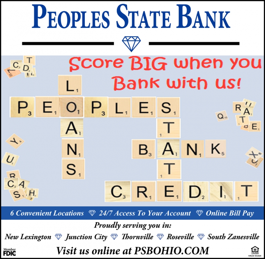 Score Big When You Bank With Us!