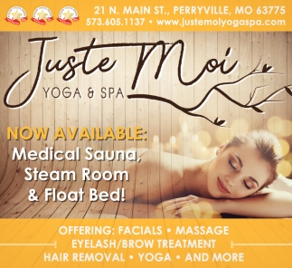 Medical Sauna, Juste Moi Yoga & Spa, Perryville, MO