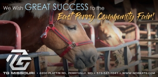 We Wish Great Success to the East Perry Community Fair