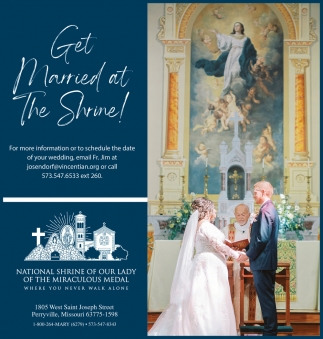 Get Married at The Shrine!
