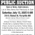 Public Auction