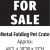 Metal Folding Pet Crate